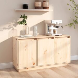 vidaXL Sideboard Solid Pine Wood