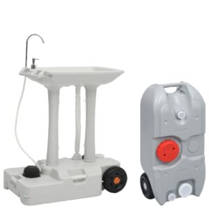 vidaXL Camping Handwash Stand & Water Tank