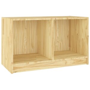 vidaXL TV Cabinet 70x33x42cm Solid Pinewood