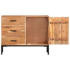 vidaXL Sideboard 88x30x73cm Solid Wood