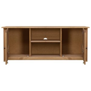 vidaXL TV Cabinet Solid Pine Wood