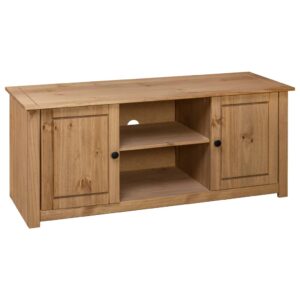 vidaXL TV Cabinet Solid Pine Wood