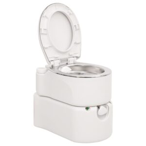 vidaXL Integrated Camping Toilet 24+17L