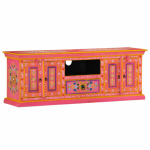 vidaXL TV Cabinet Solid Mango Wood