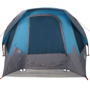 vidaXL 4-Person Camping Tent Blue