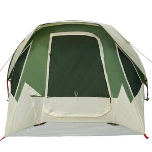 vidaXL 4-Person Camping Tent Green