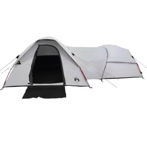 vidaXL 5-Person Tent White Blackout Fabric - Image 3 of 3