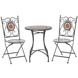 Outsunny Elegant 3pc Bistro Set
