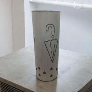 MSL 49cm Metal Umbrella Stand Cream