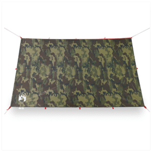 vidaXL Camping Tarp Camouflage 306x306cm