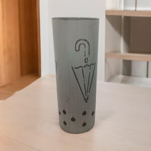 MSL 49cm Metal Umbrella Stand Cream