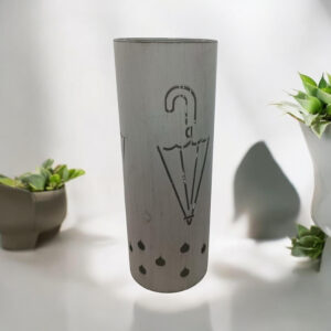 MSL 49cm Metal Umbrella Stand Cream