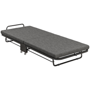 Homcom Single Folding Bed with Mattress - Image 8 of 8