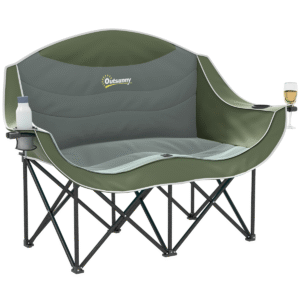Outsunny Foldable Double Camping Chair - Image 7 of 7