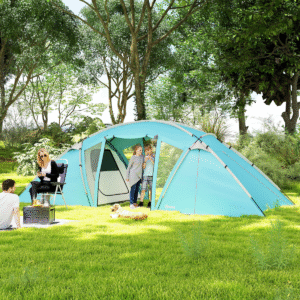 Outsunny 4-6 Man Tent w/ 2 Bedrooms - Image 1 of 7