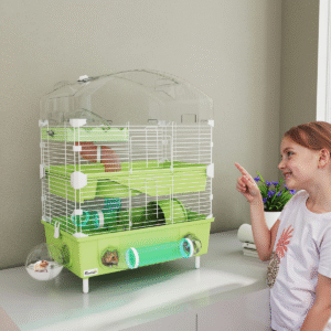 PawHut 3-Tier Hamster Cage with Accessories - Image 1 of 7
