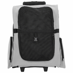 vidaXL Pet Trolley 3-in-1 Design Grey Oxford Fabric - Image 3 of 5