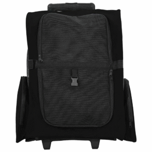 vidaXL Pet Trolley 3-in-1 Design Black Oxford Fabric - Image 3 of 5