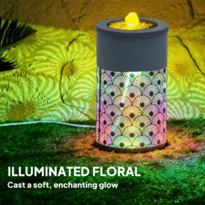 Outsunny Outdoor Waterfall Fountain Light Grey - Image 4 of 7