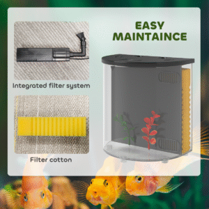 PawHut 3L Nano Aquarium Starter Kit - Image 3 of 7