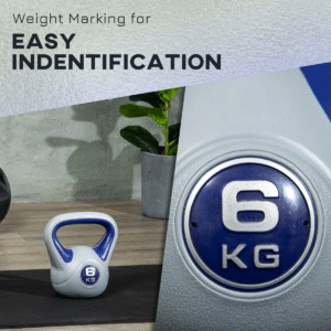 Sportnow 6kg Kettle Bell w/ Handle - Image 5 of 7