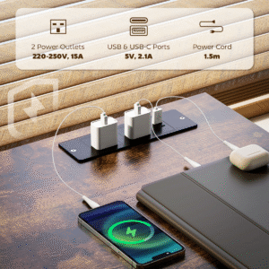 HOMCOM Computer Writing Desk With Shelves Homcom Computer Writing Desk w/ Shelves - Image 4 of 7