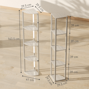 Homcom Corner Floor Lamp Warm White Homcom Corner Floor Lamp, Warm White - Image 4 of 7