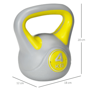 Sportnow 4kg Kettle Bell w/ Handle - Image 5 of 7