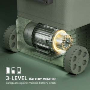 Outsunny 45L Camping Fridge Freezer - Image 5 of 7