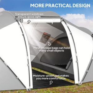 Outsunny 4-6 Person Dome Tent - Image 6 of 7