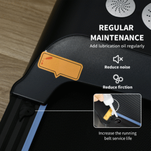 HOMCOM Foldable Walking Treadmill With LED Display Homcom Foldable Walking Treadmill w/ LED Display - Image 6 of 7