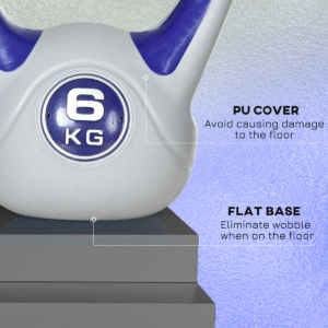 Sportnow 6kg Kettle Bell w/ Handle - Image 7 of 7