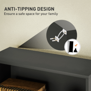 Homcom 6 Tier Bookshelf w/ Adjustable Shelves - Image 5 of 7