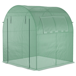 Outsunny Polytunnel Greenhouse with Window - Image 6 of 8