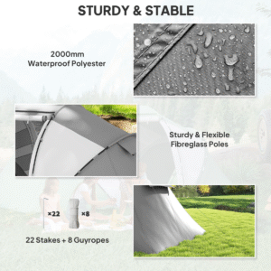 Outsunny 4-6 Person Dome Tent - Image 7 of 7