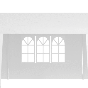 Outsunny 9mx3m Garden Gazebo White - Image 6 of 8
