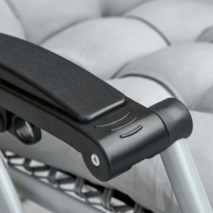 Outsunny 2pc Reclining Zero Gravity Chairs - Image 6 of 8