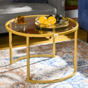Homcom Modern Coffee Table Set of 2 - Image 7 of 7