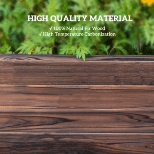 Outsunny Wooden Raised Garden Planter - Image 7 of 8