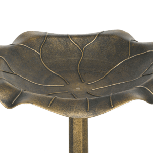 Outsunny Bird Bath With Lotus Leaf Basin Outsunny Bird Bath w/ Lotus Leaf Basin - Image 7 of 8