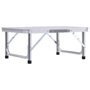 vidaXL Folding Camping Table 60x45cm - Image 2 of 5