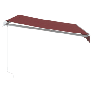 vidaXL Manual Retractable Awning w/ LED - Image 5 of 5