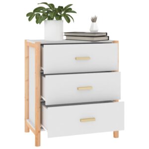 vidaXL Sideboard 62x38x70cm Wood - Image 4 of 5