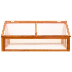 vidaXL Greenhouse 114x80x50cm Fir Wood - Image 5 of 5