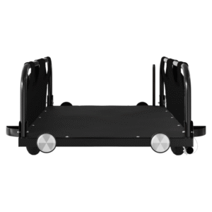 vidaXL Cargo Bike Trailer Oxford Fabric Black - Image 5 of 5