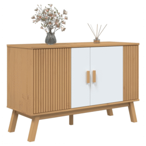 vidaXL Sideboard OLDEN White and Brown - Image 5 of 5