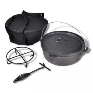 vidaXL Dutch Oven 5.6 L including Accessories - Image 1 of 5