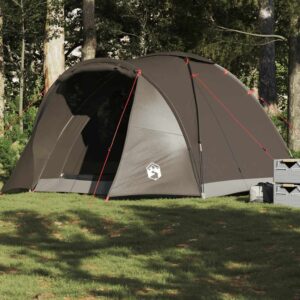 vidaXL 2-Person Fishing Tent Brown - Image 1 of 4