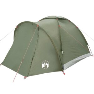 vidaXL 2-Person Fishing Tent Olive Green - Image 5 of 5
