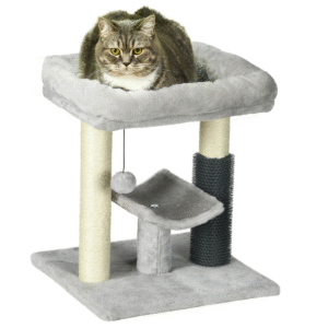 PawHut Small Cat Tree Tower with Posts PawHut Small Cat Tree Tower w/ Posts - Image 8 of 8